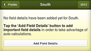 Quickly and accurately access farming field details.